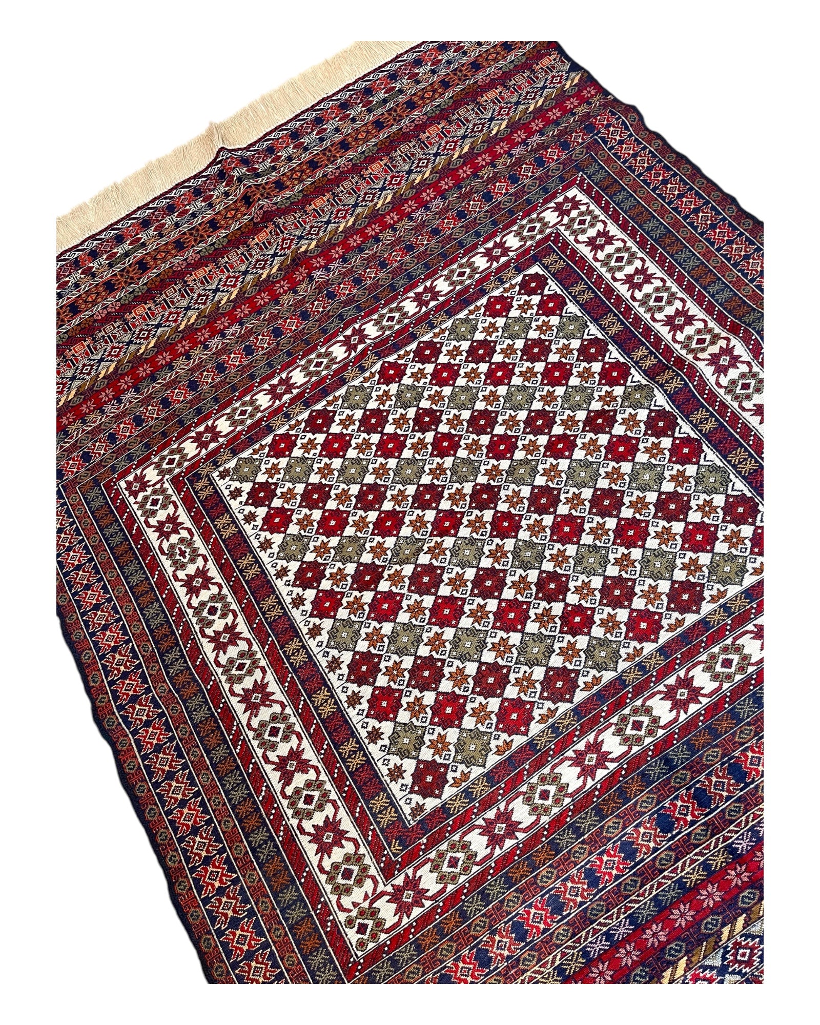 180cm x 127cm Vintage Maliki Kilim