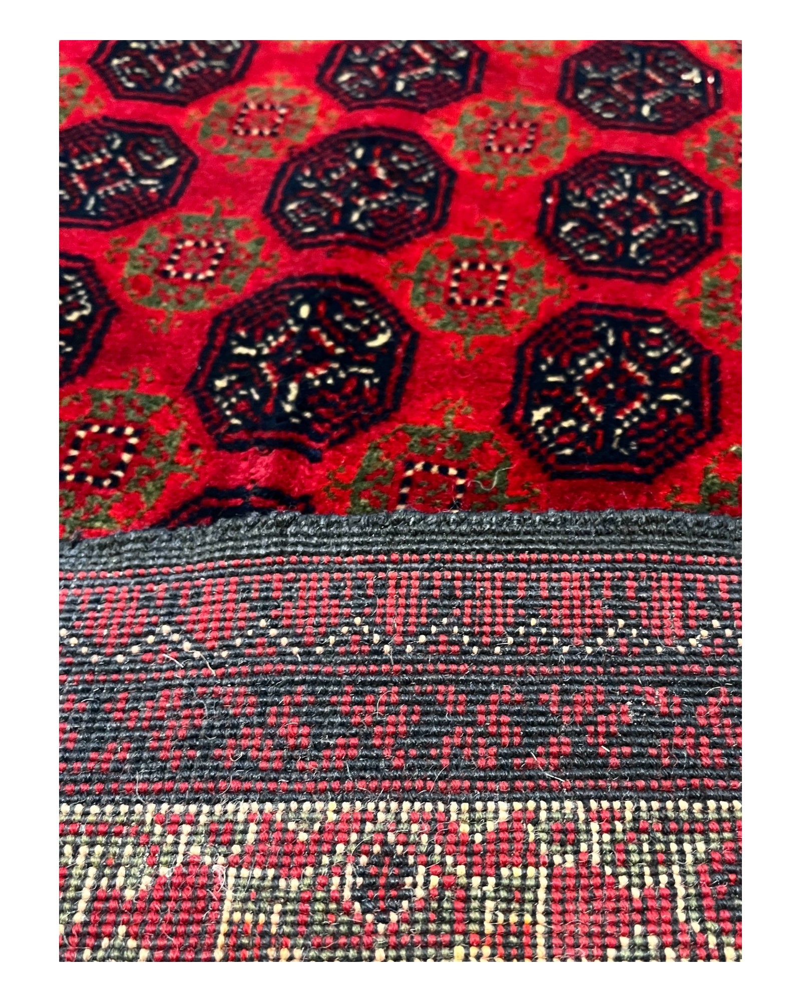 150cm x 100cm Red Khuwaja Roshnai Rug