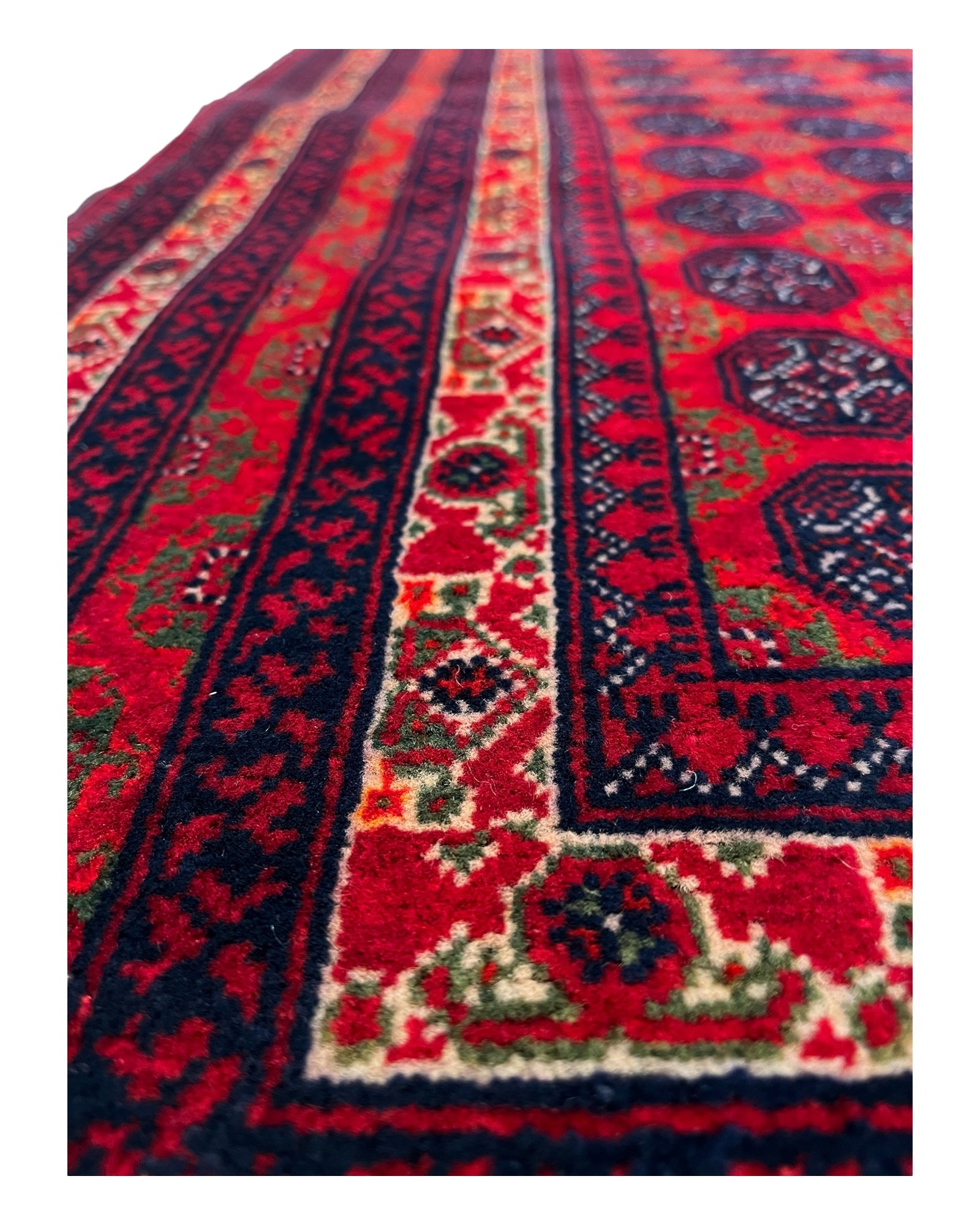 150cm x 100cm Red Khuwaja Roshnai Rug