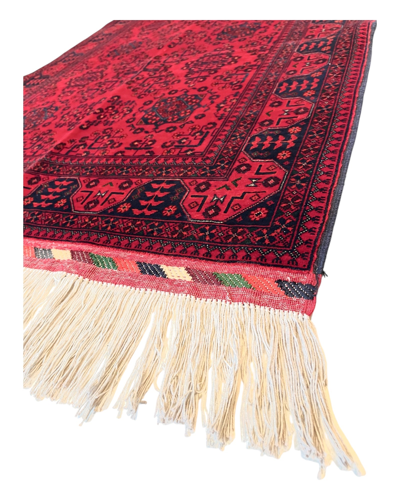 150cm x 96cm Red Andkhoy Rug