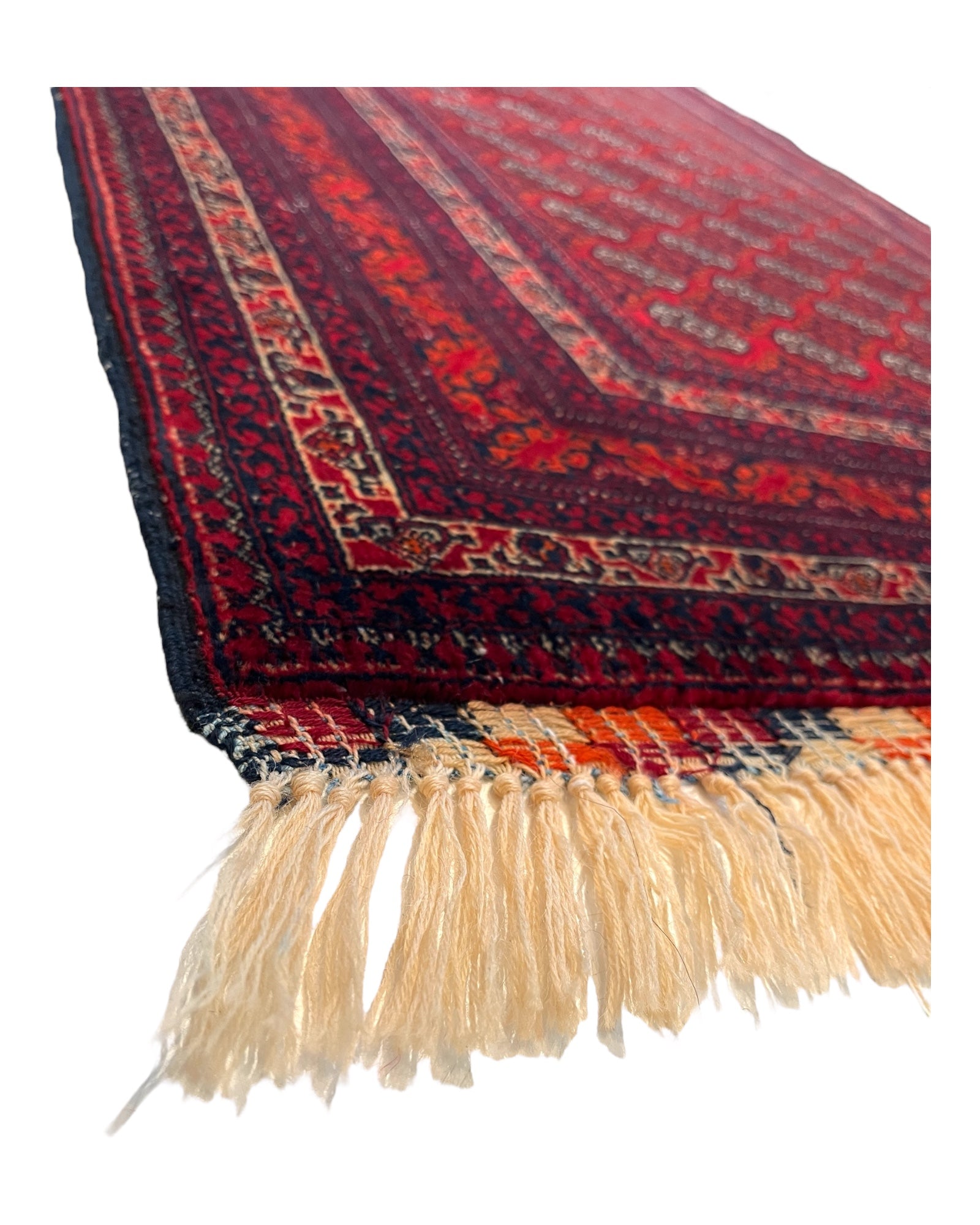 144cm x 98cm Fine Red Khuwaja Roshnai Rug