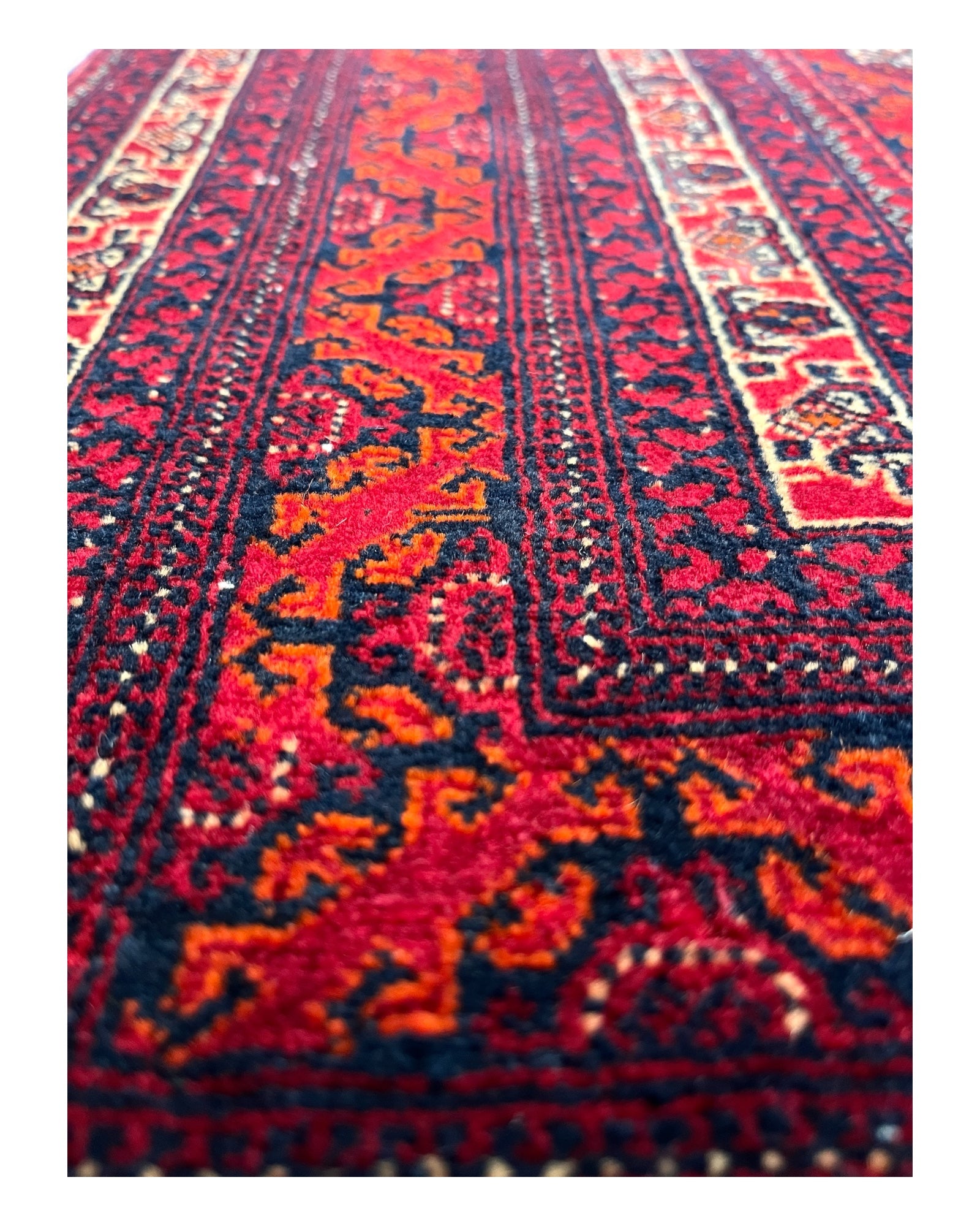 144cm x 98cm Fine Red Khuwaja Roshnai Rug