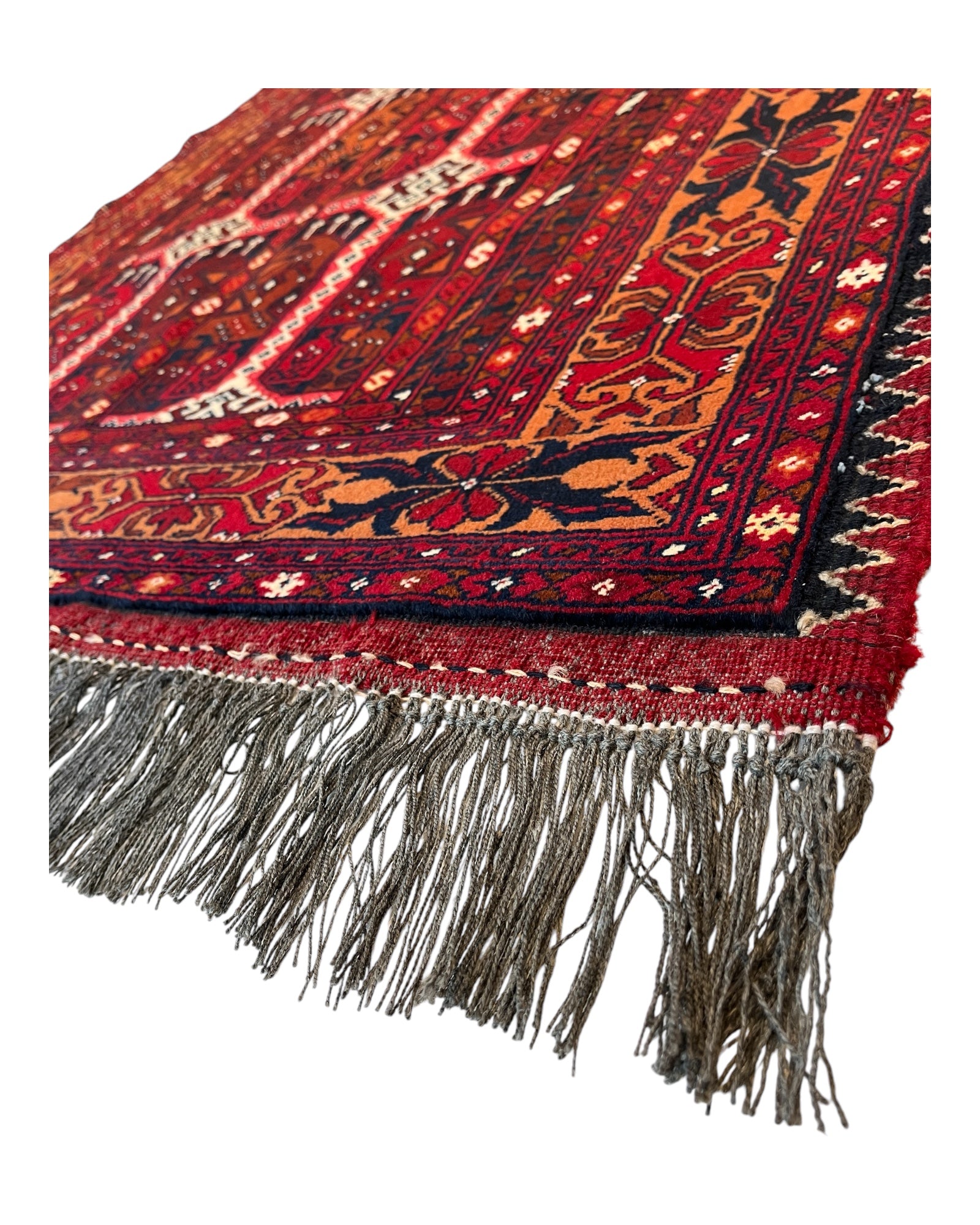 160cm x 100cm Red Ala Bakhmal Rug