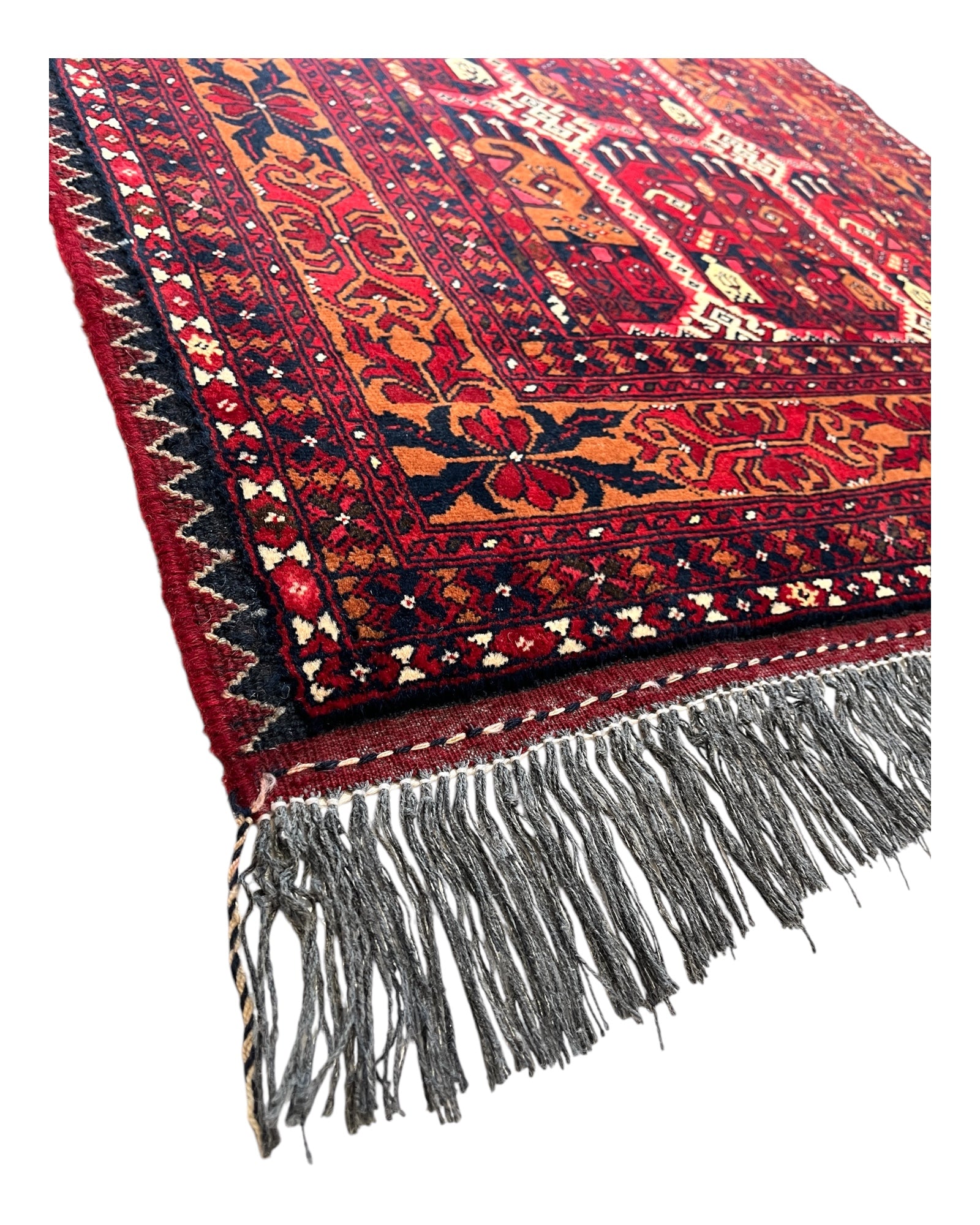 150cm x 102cm Red Ala Bakhmal Rug