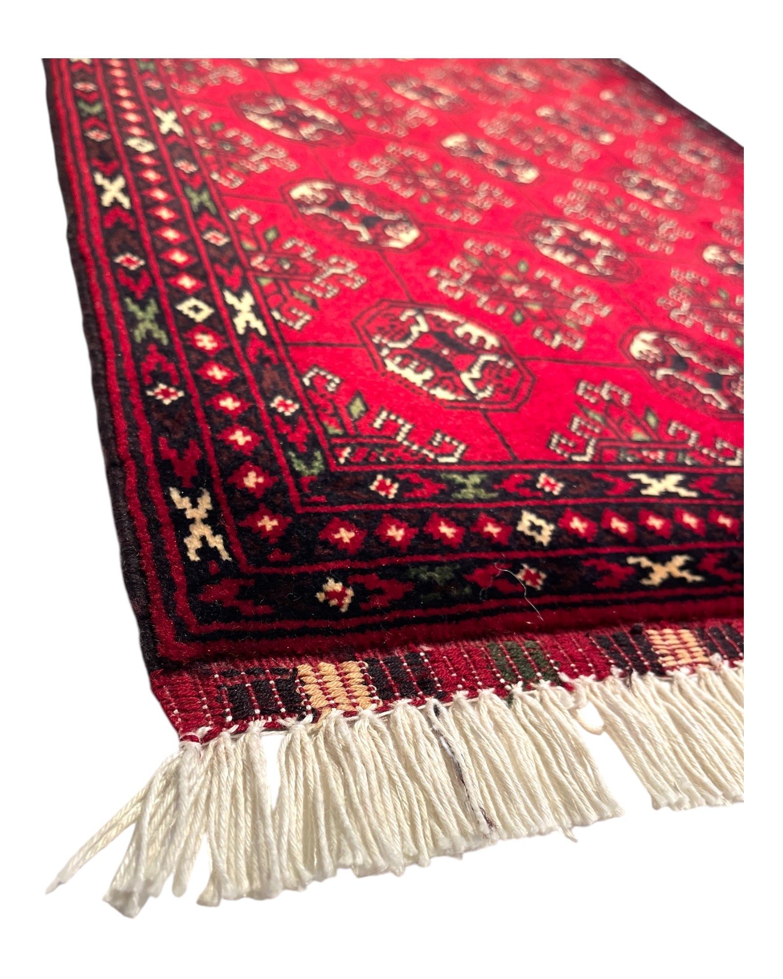 82cm x 62cm Red Roshnai Afghan Doormat