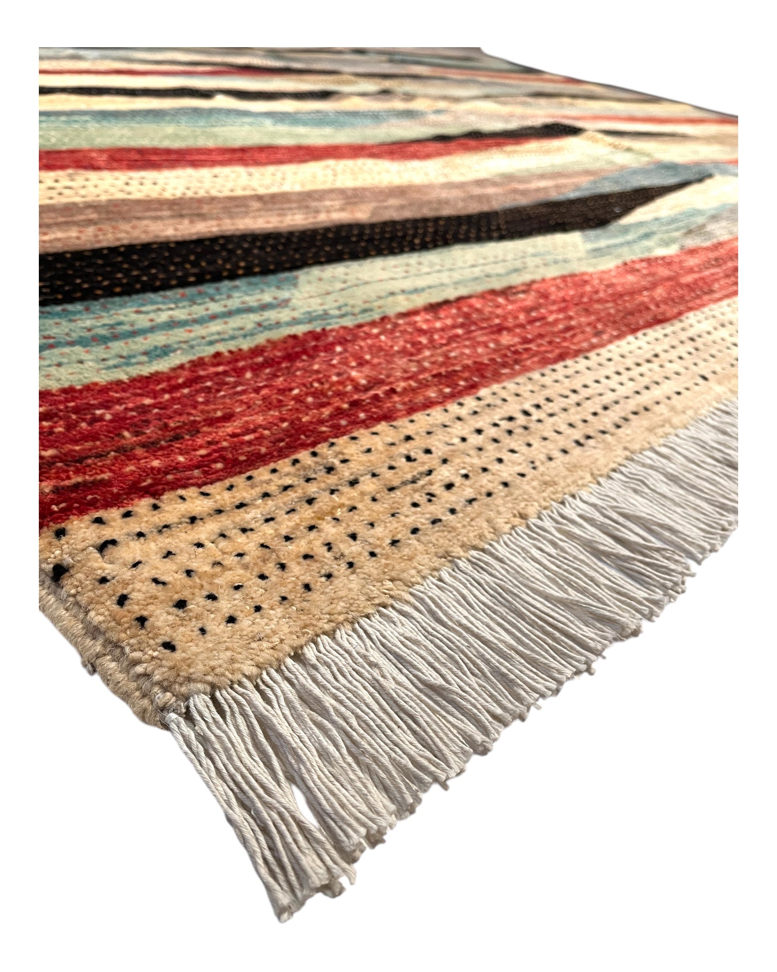 300cm x 250cm Colourful Contemporary Gabeh Rug