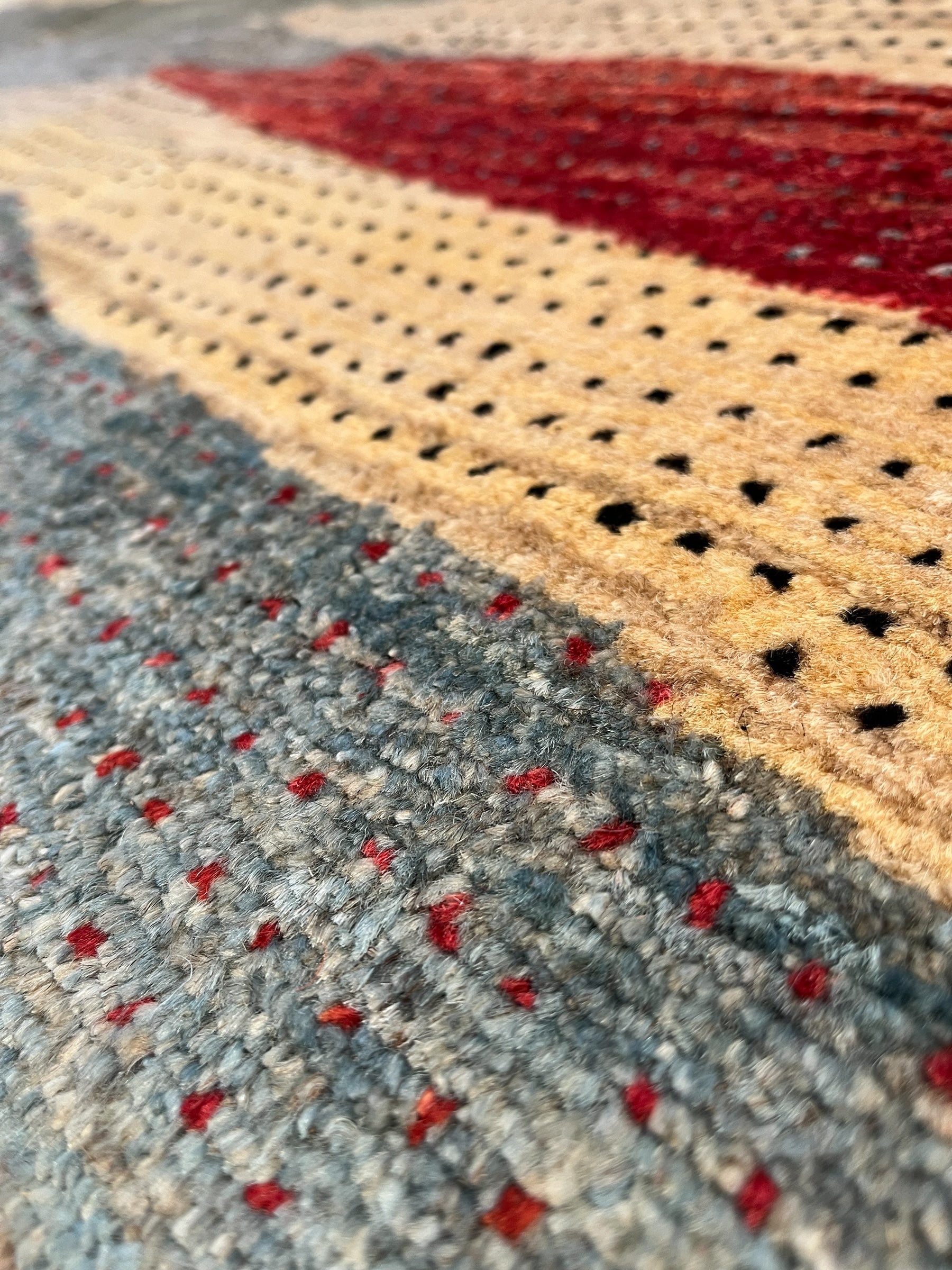 300cm x 250cm Colourful Contemporary Gabeh Rug