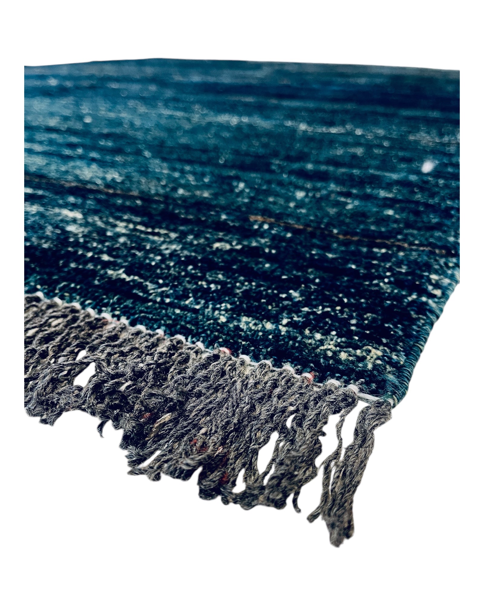 185cm x 155cm Deep Blue Gabeh Rug