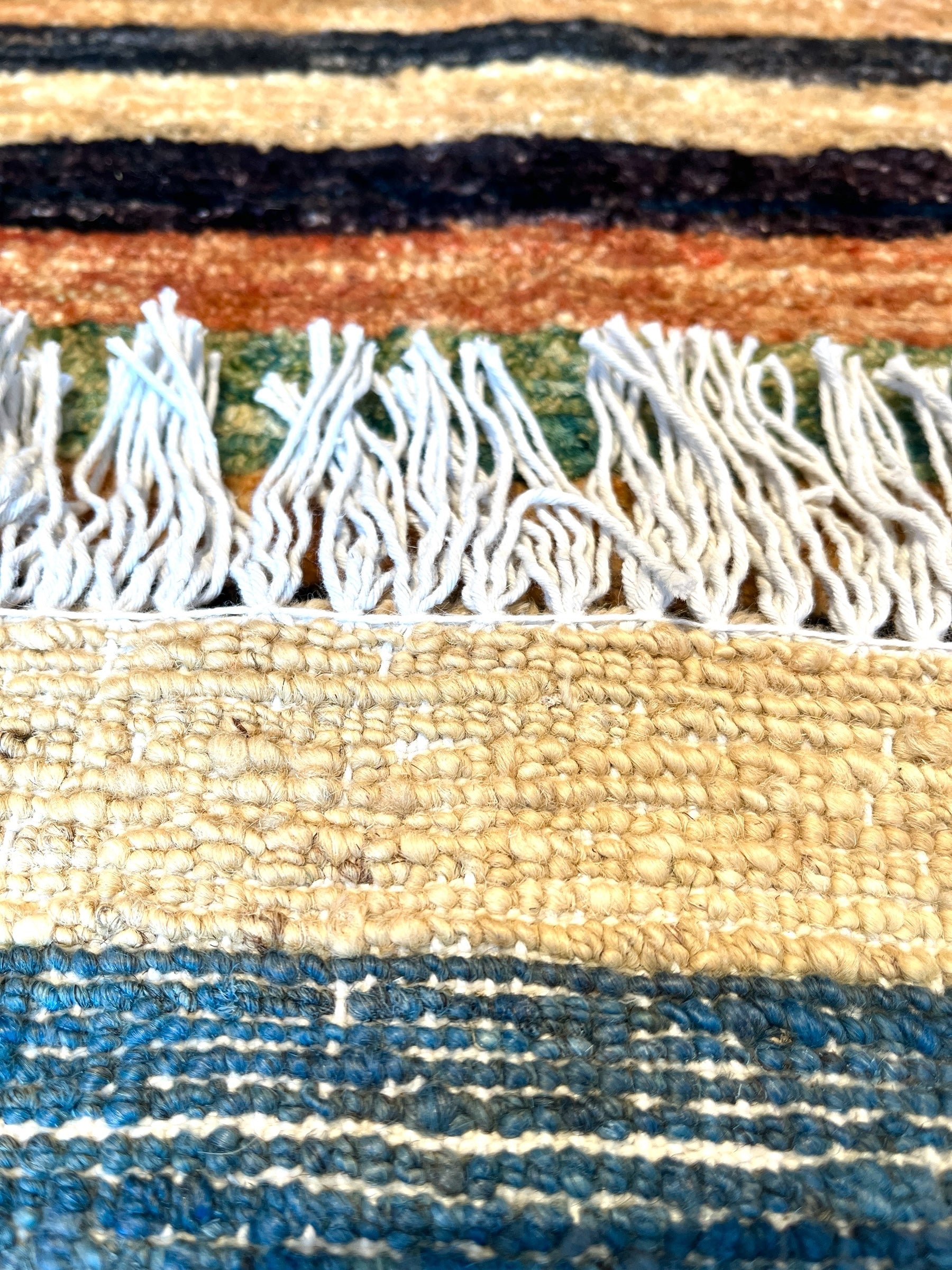 172cm x 142cm Stripey Gabeh Rug