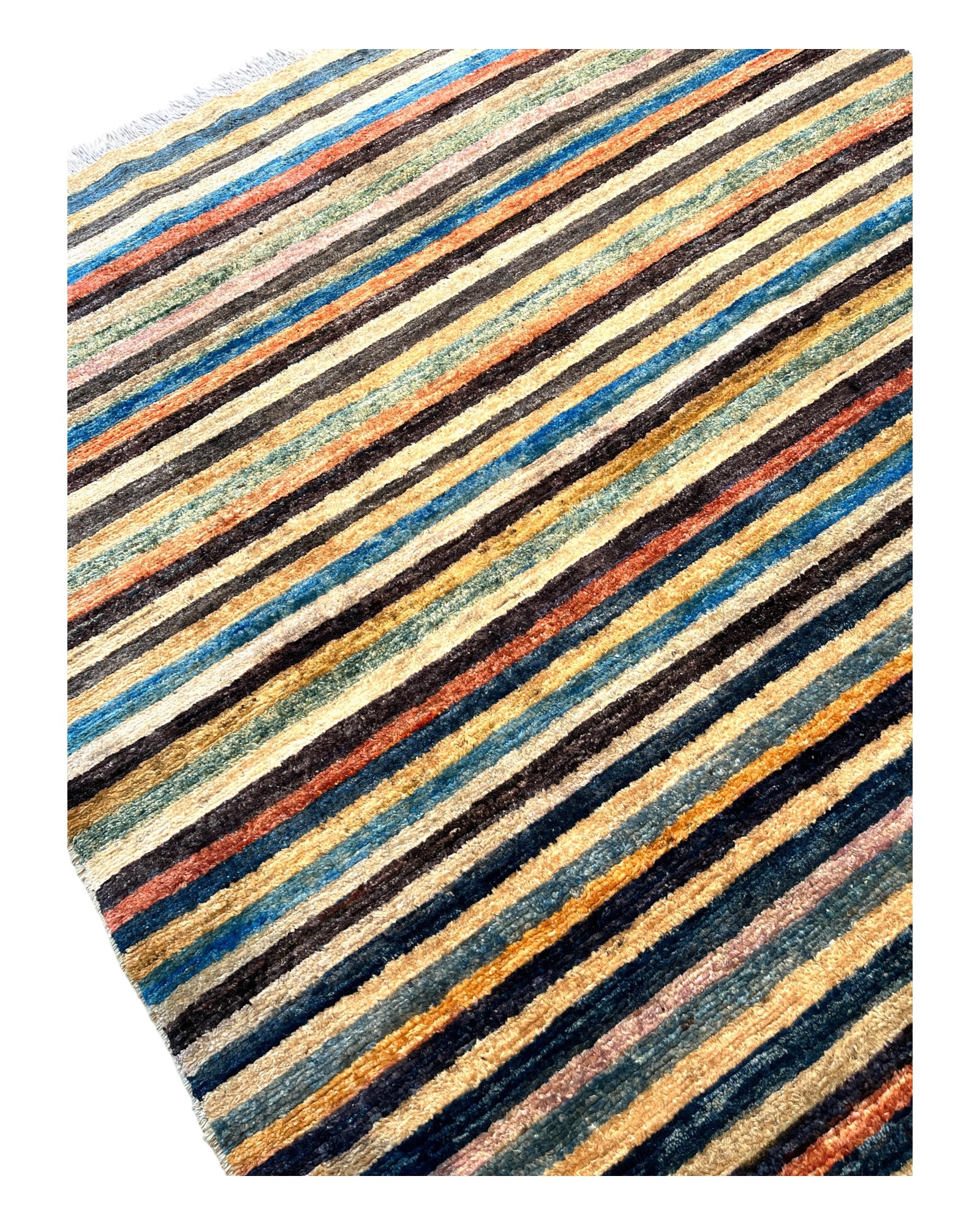 172cm x 142cm Stripey Gabeh Rug