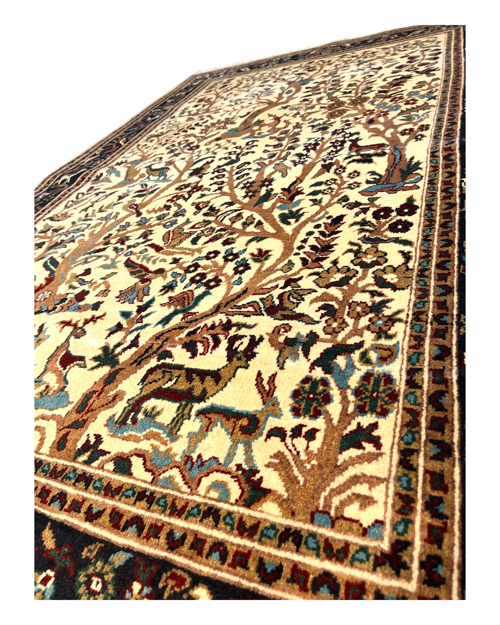 184cm x 120cm Cream Tree of Life Rug