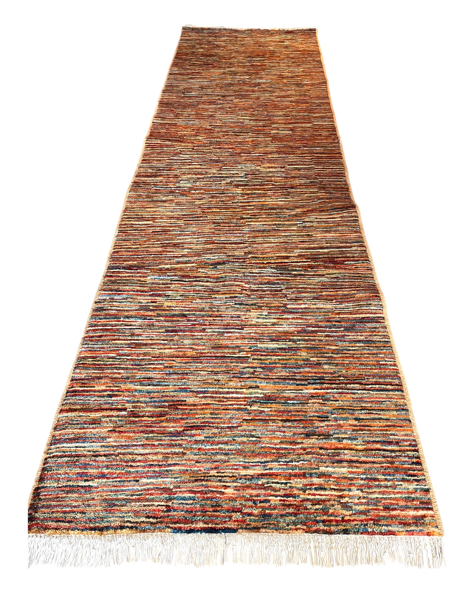 290cm x 83cm Multi-coloured Gabeh Runner