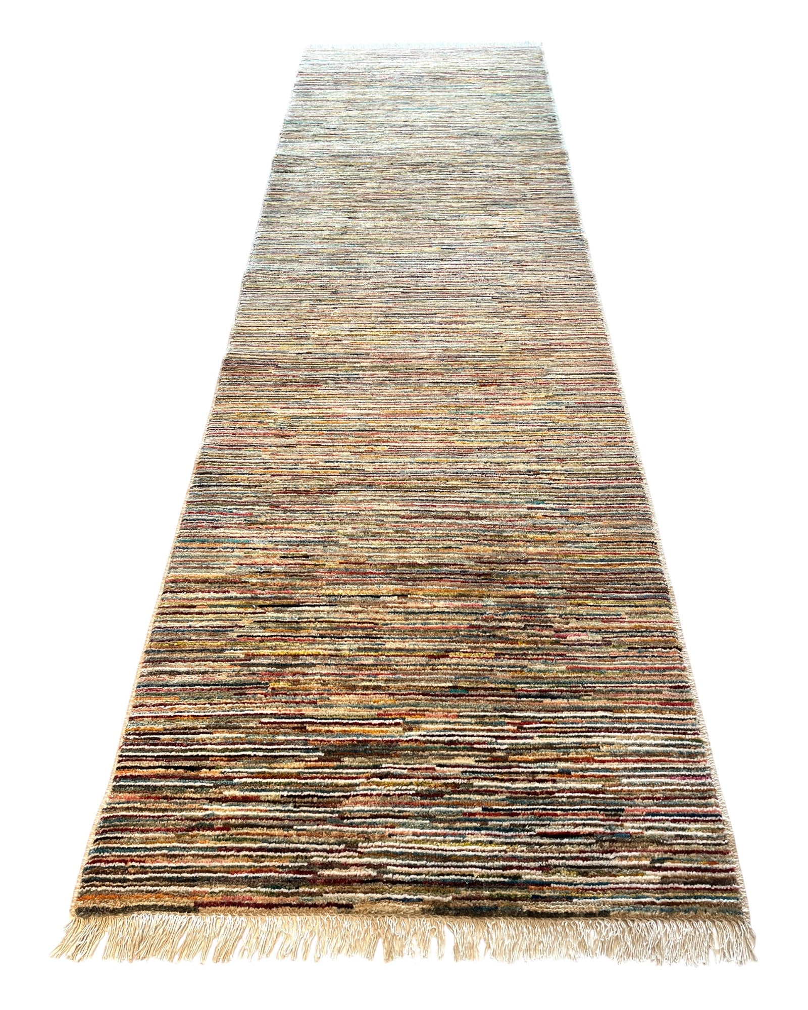 290cm x 90cm Multi-coloured Gabeh Runner