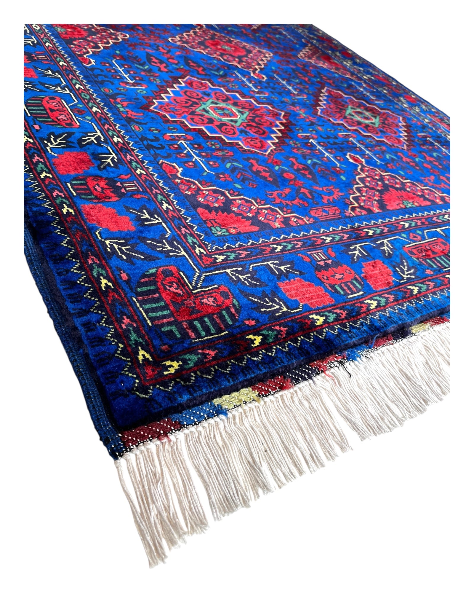 145cm x 106cm Blue Yousefi Rug