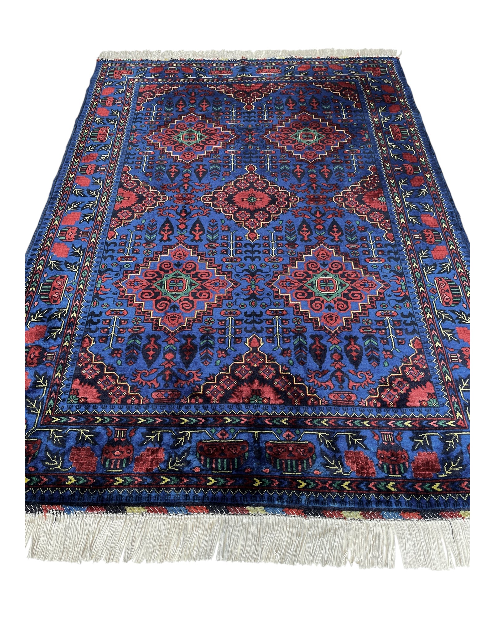 145cm x 106cm Blue Yousefi Rug