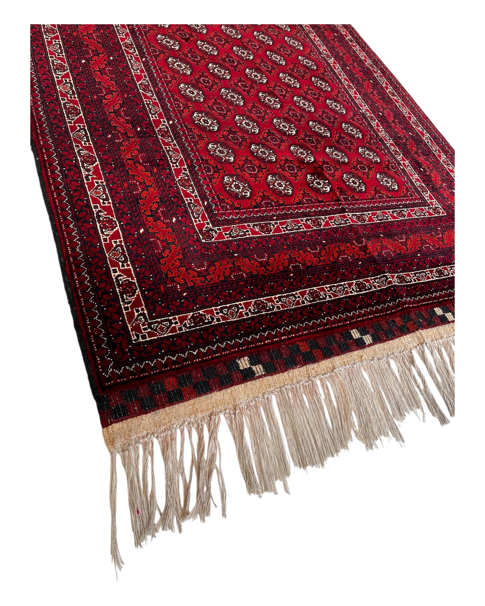 203cm x 110cm Red Khuwaja Runner