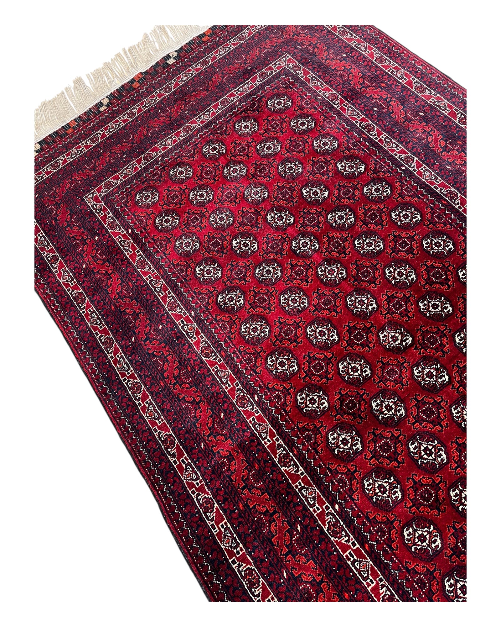 203cm x 110cm Red Khuwaja Runner