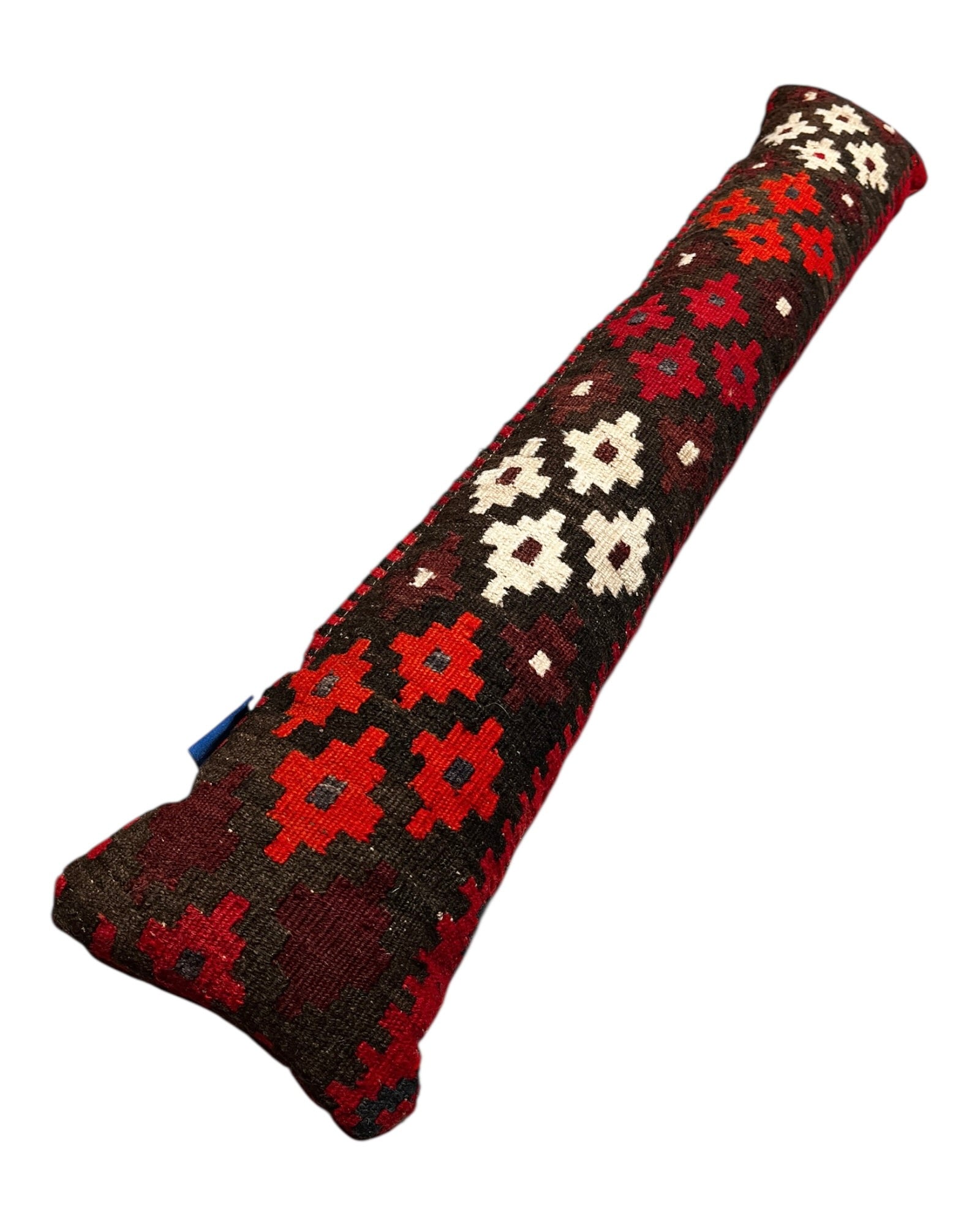 Red, Orange & Cream Draught Excluder