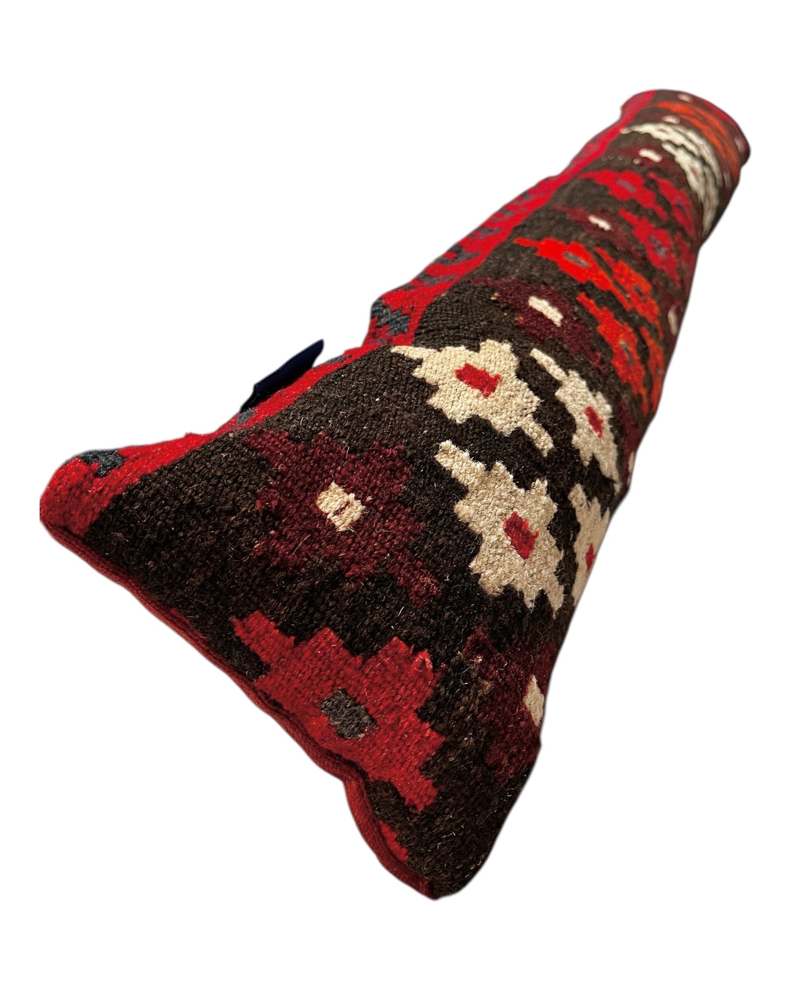 Red, Orange & Cream Draught Excluder