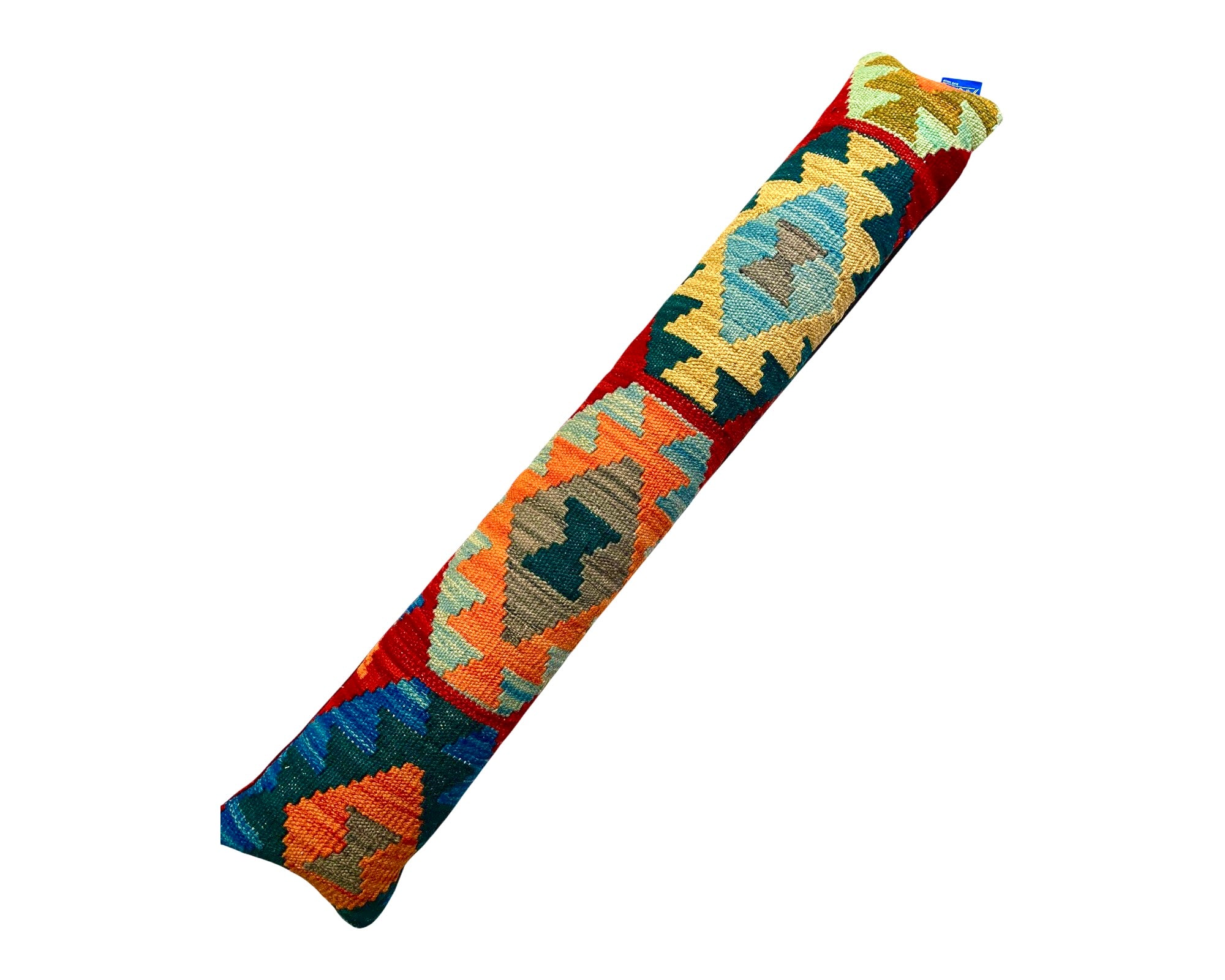 Orange & Red Draught Excluder
