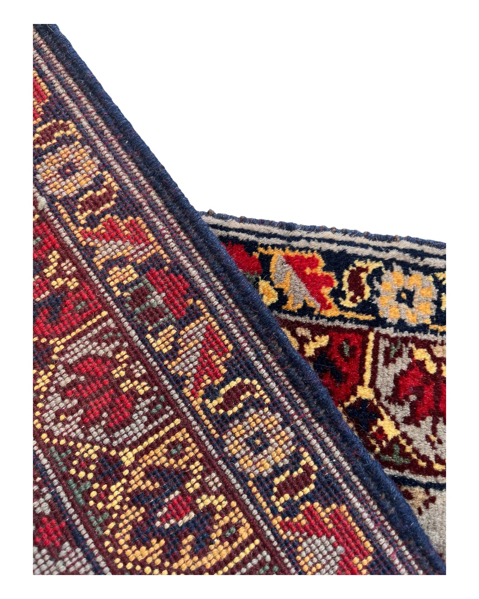 78cm x 53cm Grey & Gold Afghan Doormat