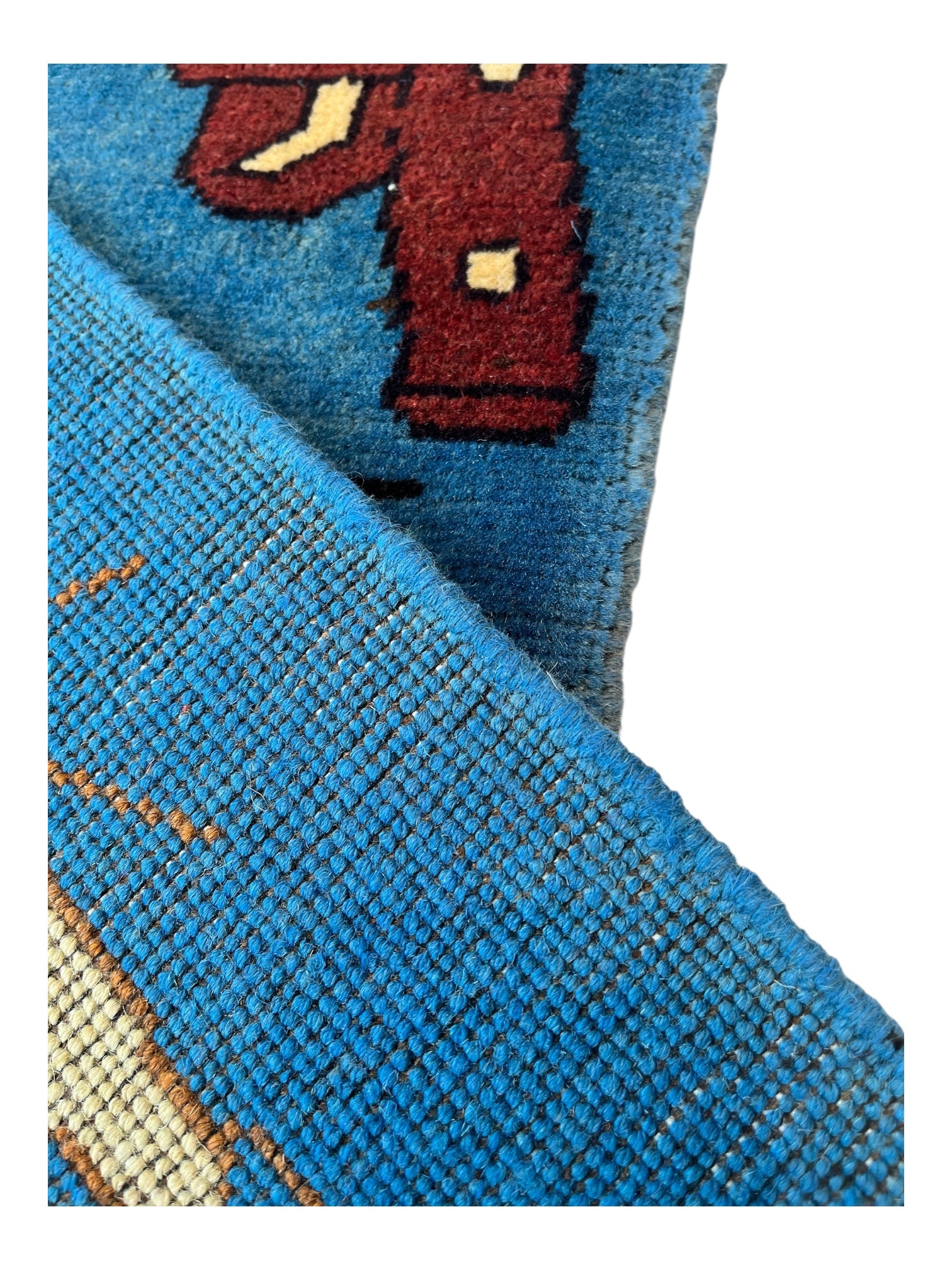 80cm x 60cm Blue Weapons War Rug